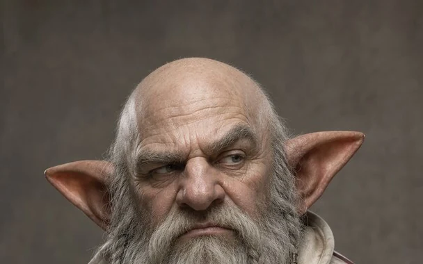 Garran Root, an older long-eared man with a full grey beard